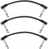 Fender Blockchain 4" Patch Cable 3-pack Fender Blockchain 4" Patch Cable 3-pack