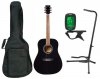 Carter Guitars CAG-8 BK Bundle 3 Carter Guitars CAG-8 BK Bundle 3
