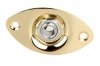 Henderson MSP32 Gniazdo Jack 6,3mm do gitary złote Henderson MSP32 Gniazdo Jack 6,3mm do gitary złote
