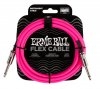 Ernie Ball 6413 Flex Instrument Cable Streight/Streight 10ft Pink 3 m Ernie Ball 6413 Flex Instrument Cable Streight/Streight 10ft Pink 3 m