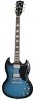 Gibson SG Standard 61 Stop Bar Pelham Blue Burst Gibson SG Standard 61 Stop Bar Pelham Blue Burst