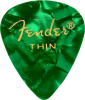 Fender Premium Celluloid Picks 351 Thin Green Moto Fender Premium Celluloid Picks 351 Thin Green Moto