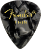 Fender Premium Celluloid Picks 351 Thin Black Moto Fender Premium Celluloid Picks 351 Thin Black Moto
