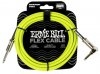 Ernie Ball 6465 Flex Instrument Cable Straight/Angle 10ft Green 3 m Ernie Ball 6465 Flex Instrument Cable Straight/Angle 10ft Green 3 m