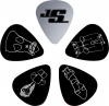 Daddario Joe Satriani JSCD-01 5-pack Daddario Joe Satriani JSCD-01 5-pack